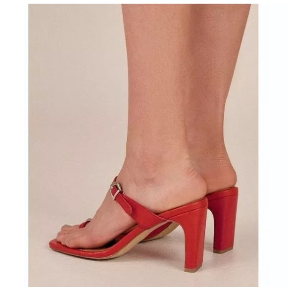 JAGGAR Contemporary Leather Heel in Rose - Picture 3 of 15